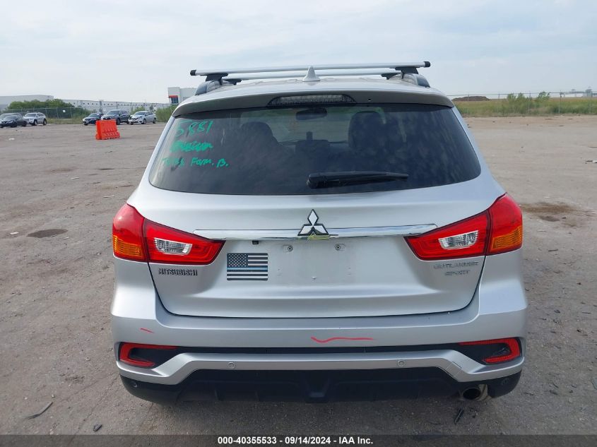 2018 Mitsubishi Outlander Sport Sel VIN: JA4AP4AWXJZ008429 Lot: 40355533