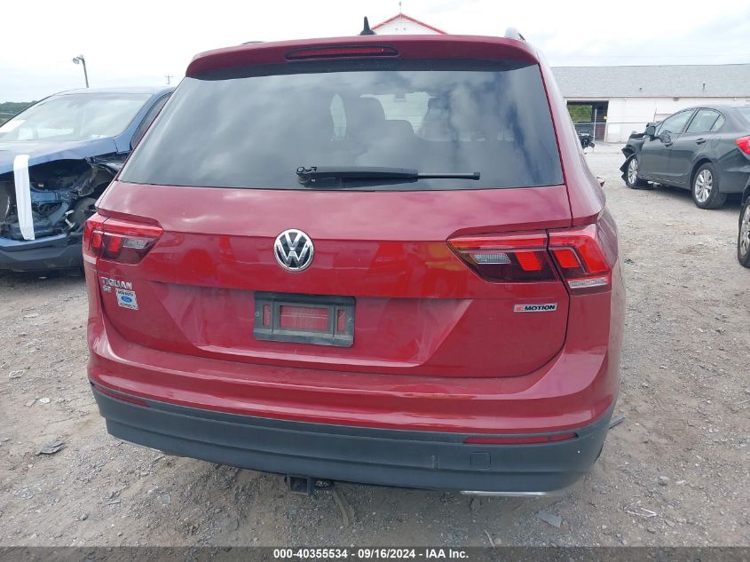 2019 Volkswagen Tiguan 2.0T Sel/2.0T Sel R-Line/2.0T Sel R-Line Black/Se VIN: 3VV2B7AX3KM154498 Lot: 40355534