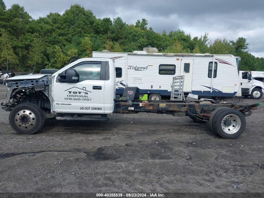 2019 Ford F550 Xlt VIN: 1FDUF5HT2KEG87673 Lot: 40355539