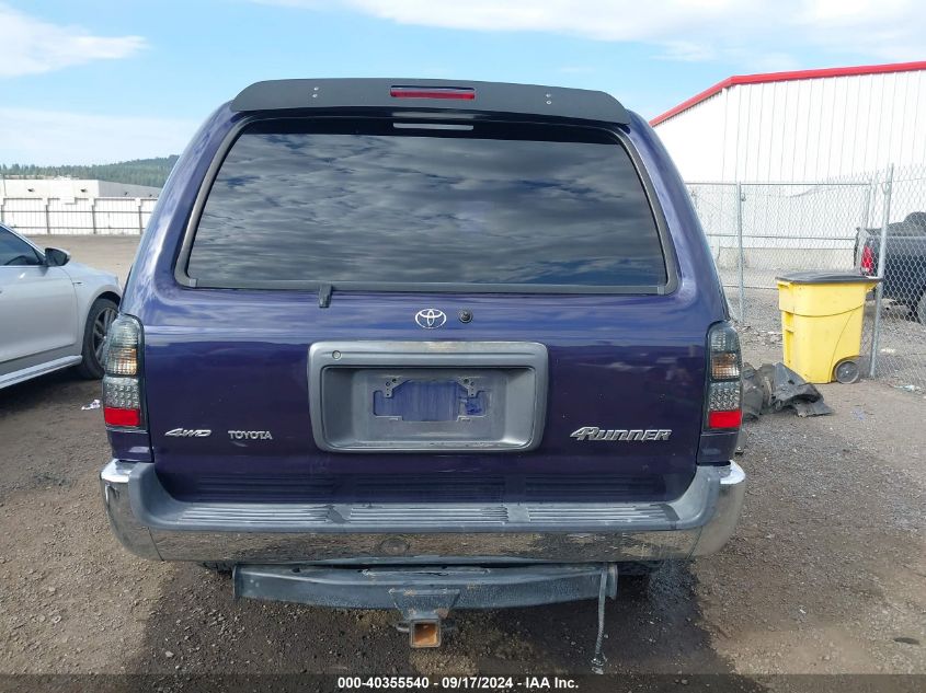 2000 Toyota 4Runner VIN: JT3HM84R2Y0037176 Lot: 40355540