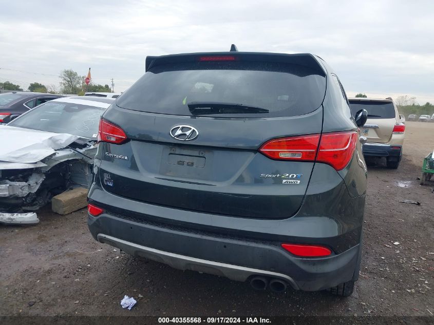 2014 Hyundai Santa Fe Sport 2.0L Turbo VIN: 5XYZWDLAXEG136543 Lot: 40355568