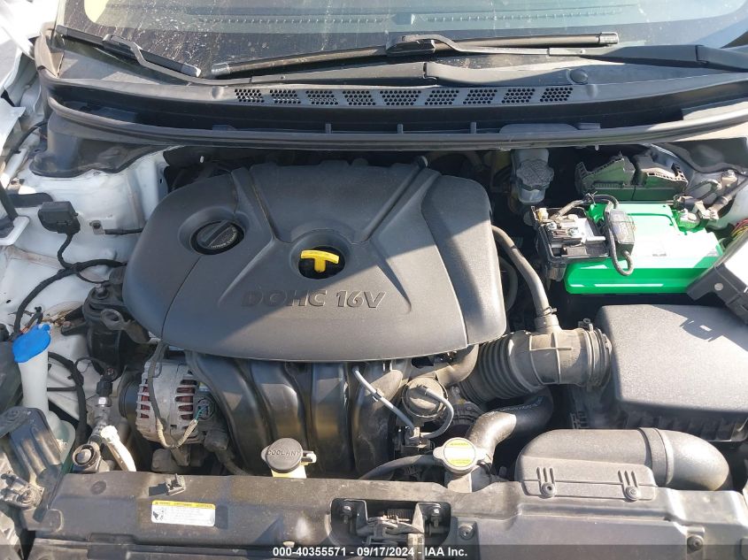 5NPDH4AE7DH161434 2013 Hyundai Elantra Limited