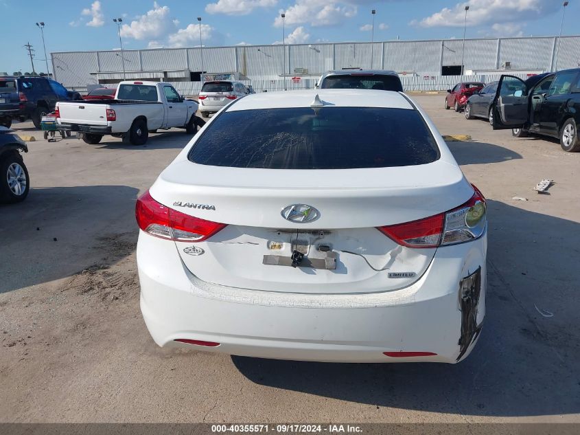 5NPDH4AE7DH161434 2013 Hyundai Elantra Limited