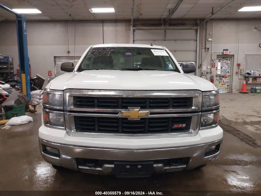 2014 Chevrolet Silverado 1500 2Lt VIN: 1GCVKREC6EZ379757 Lot: 40355579