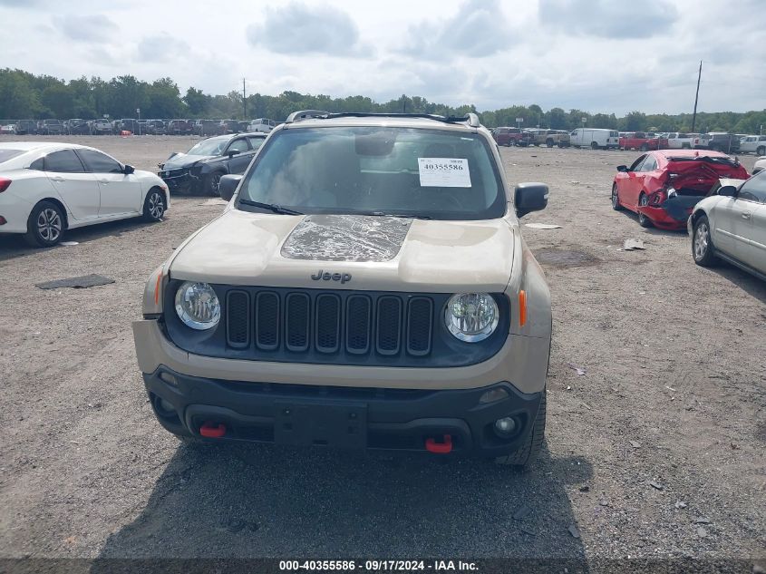 2017 Jeep Renegade Deserthawk 4X4 VIN: ZACCJBCB6HPE78819 Lot: 40355586