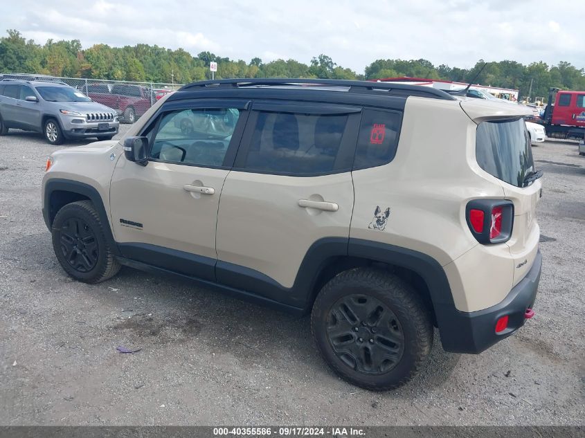 2017 Jeep Renegade Deserthawk 4X4 VIN: ZACCJBCB6HPE78819 Lot: 40355586