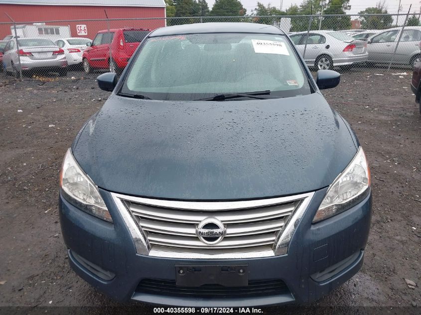 2014 Nissan Sentra S VIN: 3N1AB7AP9EY261601 Lot: 40355598