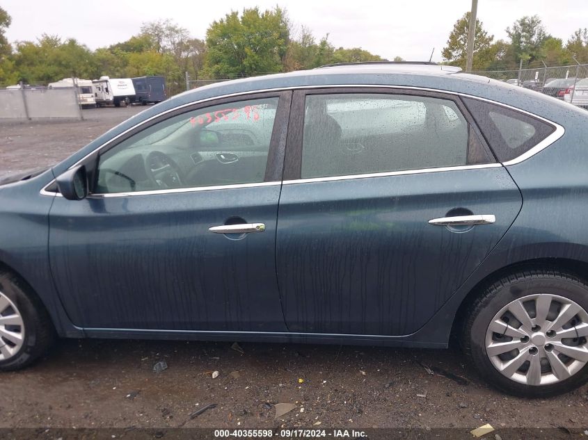 2014 Nissan Sentra S VIN: 3N1AB7AP9EY261601 Lot: 40355598