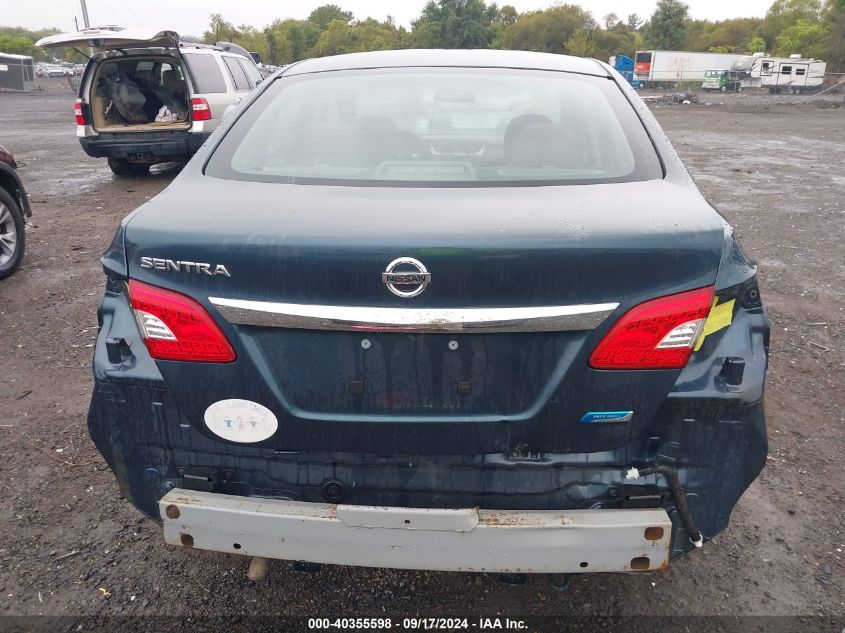 2014 Nissan Sentra S VIN: 3N1AB7AP9EY261601 Lot: 40355598