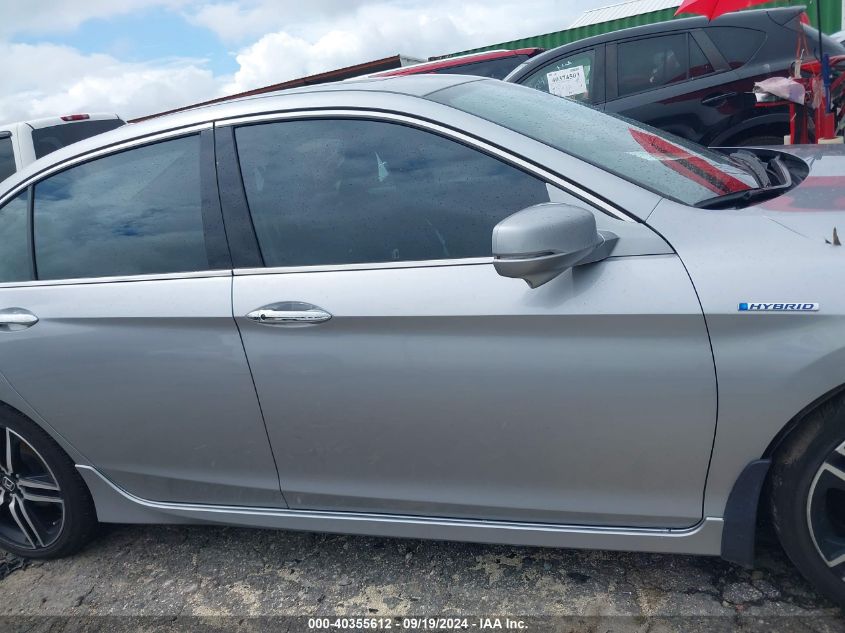 JHMCR6F74HC005513 2017 Honda Accord Hybrid Touring