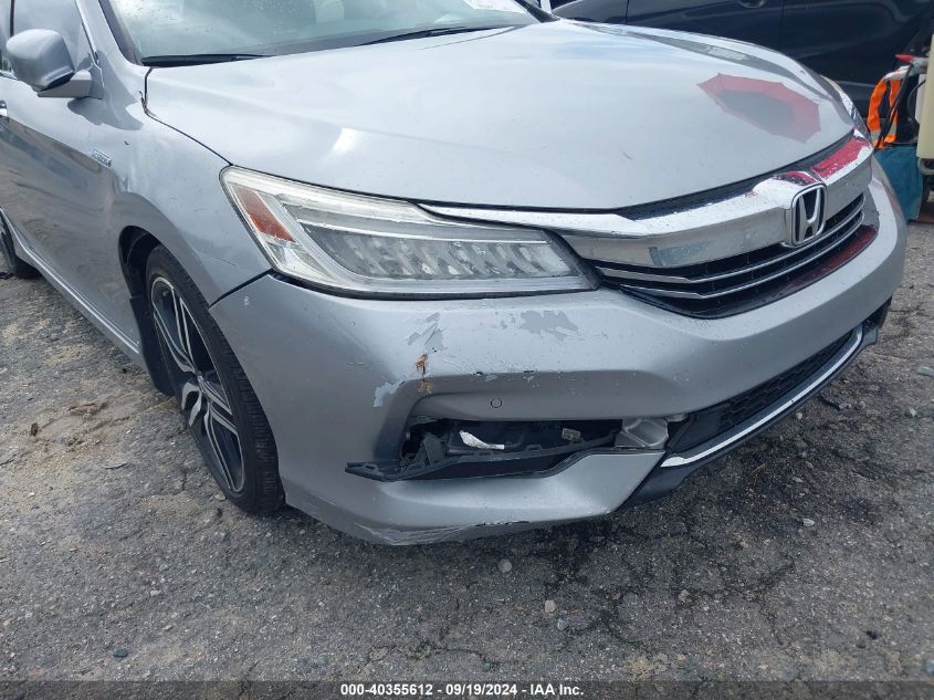 JHMCR6F74HC005513 2017 Honda Accord Hybrid Touring