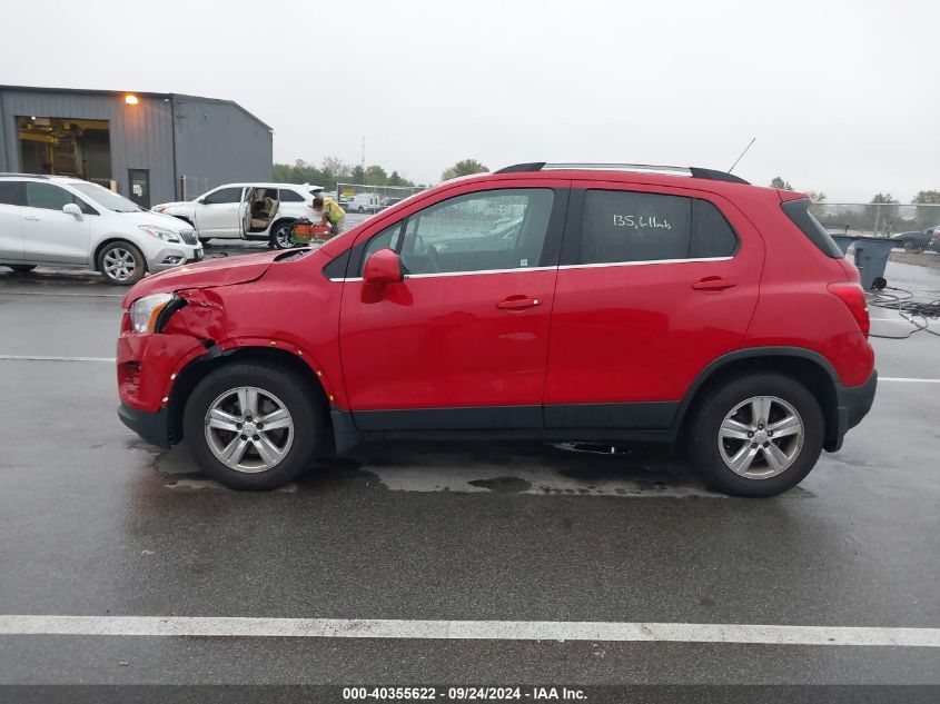 2015 Chevrolet Trax Lt VIN: KL7CJRSB9FB064853 Lot: 40355622