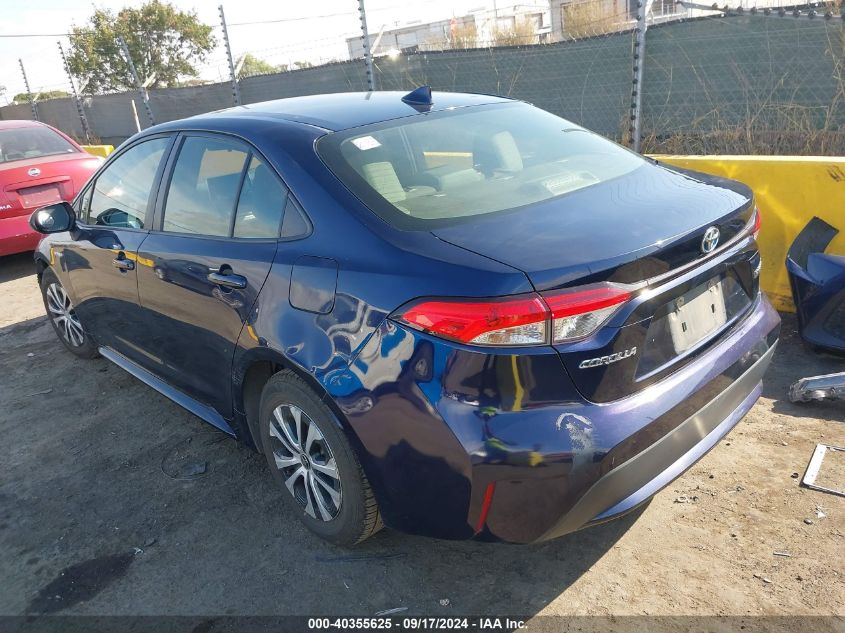 2020 TOYOTA COROLLA HYBRID LE - JTDEBRBE8LJ012182