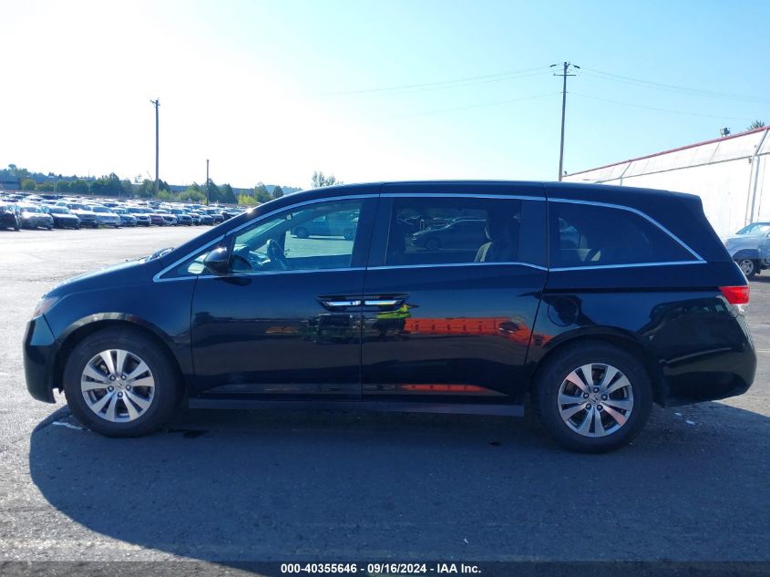 5FNRL5H31GB076851 2016 Honda Odyssey Se