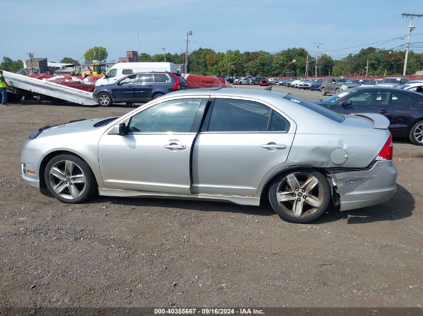 2010 Ford Fusion Sport VIN: 3FAHP0KC3AR111008 Lot: 40355667