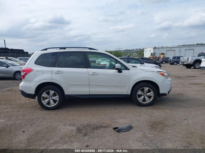 2016 Subaru Forester 2.5I Premium VIN: JF2SJAGCXGH485952 Lot: 40355668