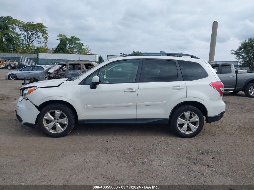 2016 Subaru Forester 2.5I Premium VIN: JF2SJAGCXGH485952 Lot: 40355668