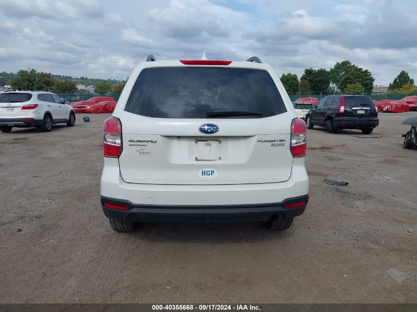 2016 Subaru Forester 2.5I Premium VIN: JF2SJAGCXGH485952 Lot: 40355668