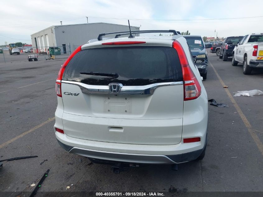 2015 Honda Cr-V Ex-L VIN: 5J6RM3H70FL014836 Lot: 40355701