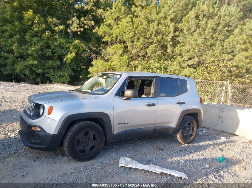 2017 Jeep Renegade Sport VIN: ZACCJAAB2HPF48426 Lot: 40355705