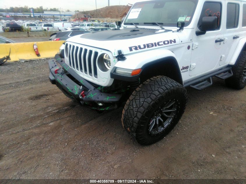 2021 Jeep Wrangler Unlimited Rubicon 4X4 VIN: 1C4HJXFG4MW535056 Lot: 40355709