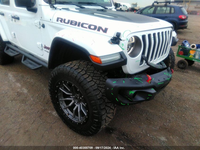 2021 Jeep Wrangler Unlimited Rubicon 4X4 VIN: 1C4HJXFG4MW535056 Lot: 40355709