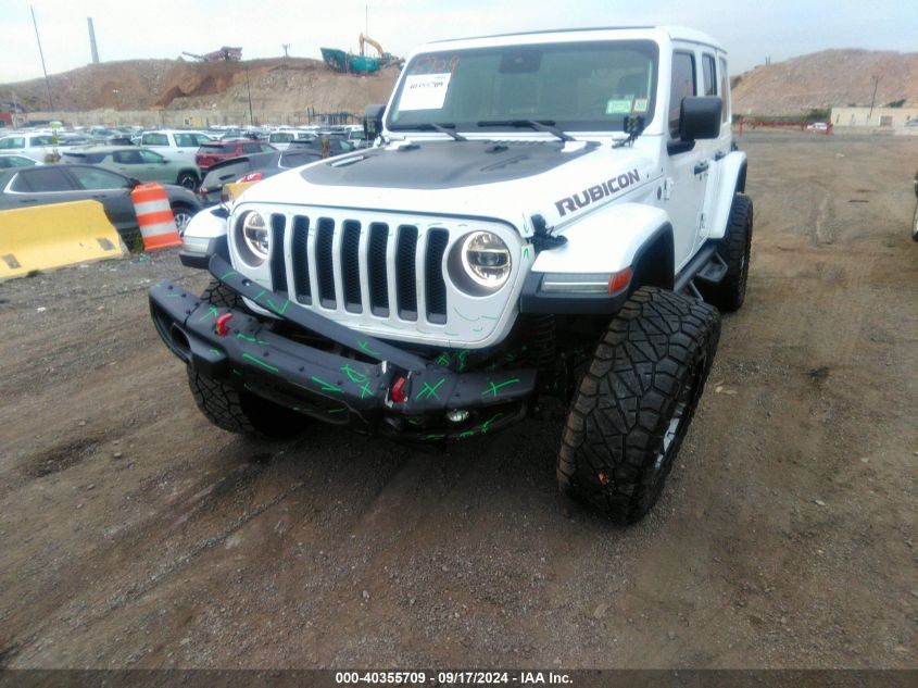 2021 Jeep Wrangler Unlimited Rubicon 4X4 VIN: 1C4HJXFG4MW535056 Lot: 40355709