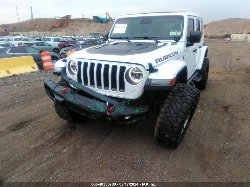 2021 Jeep Wrangler Unlimited Rubicon 4X4 VIN: 1C4HJXFG4MW535056 Lot: 40355709