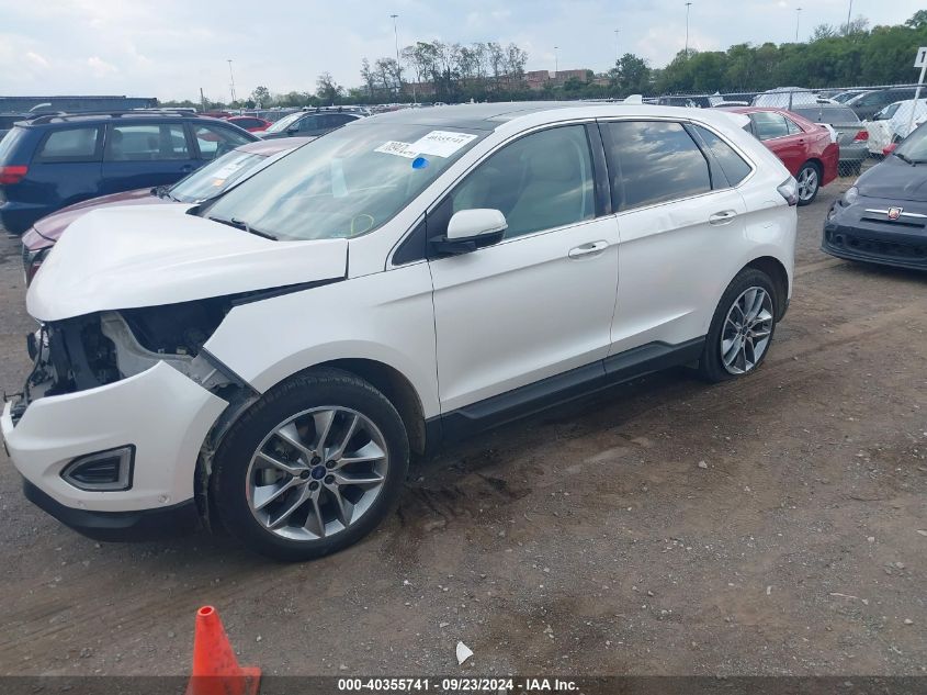 2FMPK3K89GBB48245 2016 FORD EDGE - Image 2