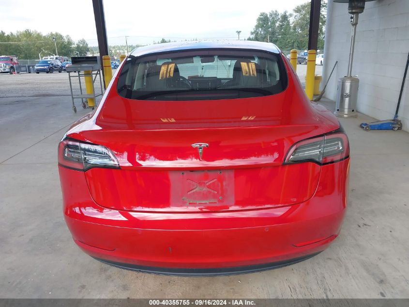 2018 Tesla Model 3 Long Range/Mid Range VIN: 5YJ3E1EA5JF003596 Lot: 40355755