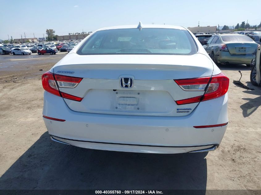 2021 Honda Accord Hybrid Touring VIN: 1HGCV3F96MA018509 Lot: 40355760