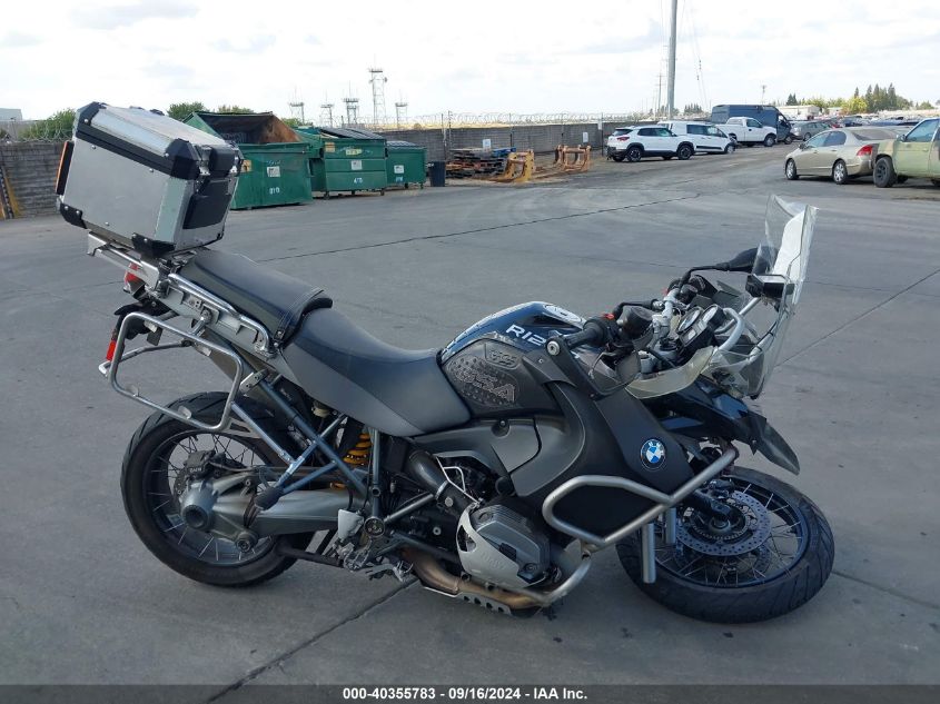 2012 BMW R1200 Gs Adventure VIN: WB1048002CZX67381 Lot: 40355783