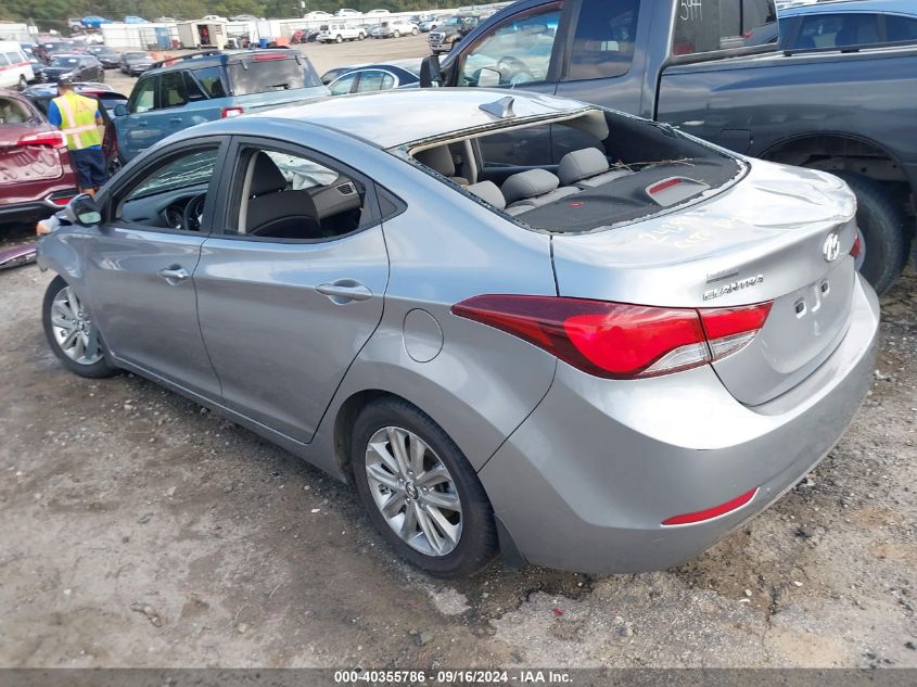 2014 Hyundai Elantra Se VIN: KMHDH4AE9EU081748 Lot: 40355786