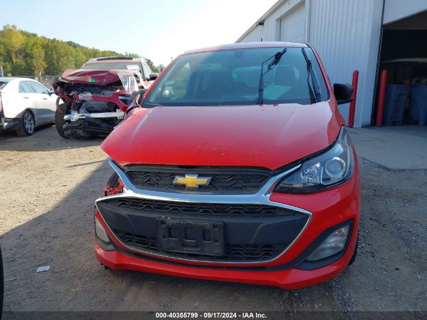 2020 Chevrolet Spark Fwd Ls Automatic VIN: KL8CB6SA9LC479496 Lot: 40355799