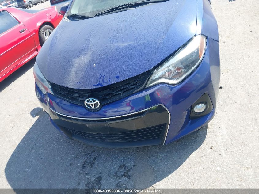 2014 Toyota Corolla S Premium VIN: 5YFBURHE2EP027490 Lot: 40355806