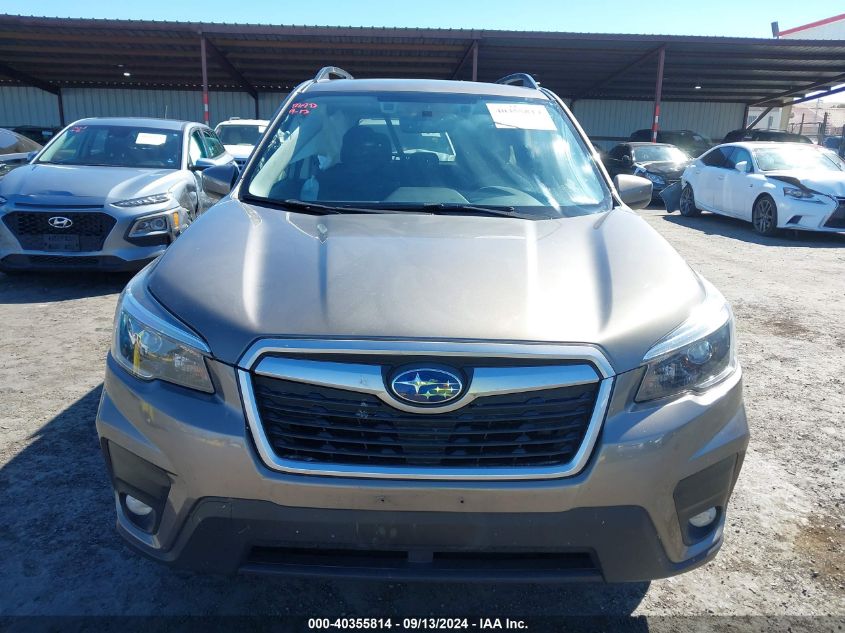 2021 Subaru Forester Premium VIN: JF2SKAFC9MH587298 Lot: 40355814