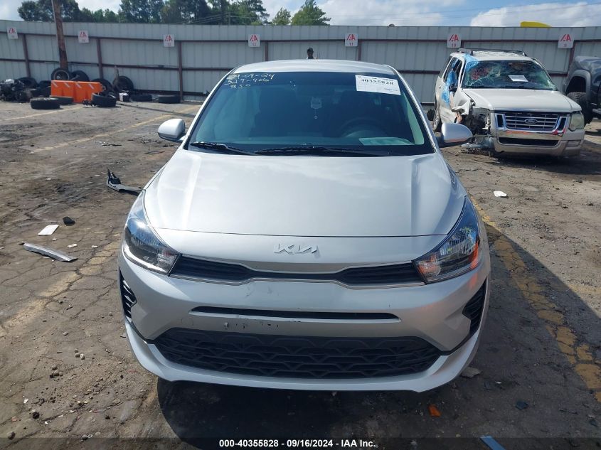 2023 Kia Rio Lx VIN: 3KPA24AD7PE529406 Lot: 40355828