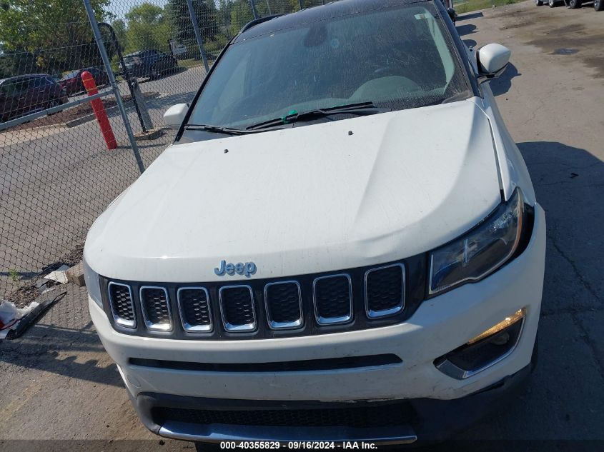 2020 Jeep Compass Limited VIN: 3C4NJDCB9LT233731 Lot: 40355829