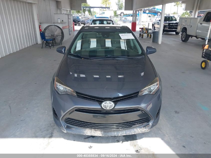 2018 Toyota Corolla Le VIN: 2T1BURHE3JC034541 Lot: 40355834