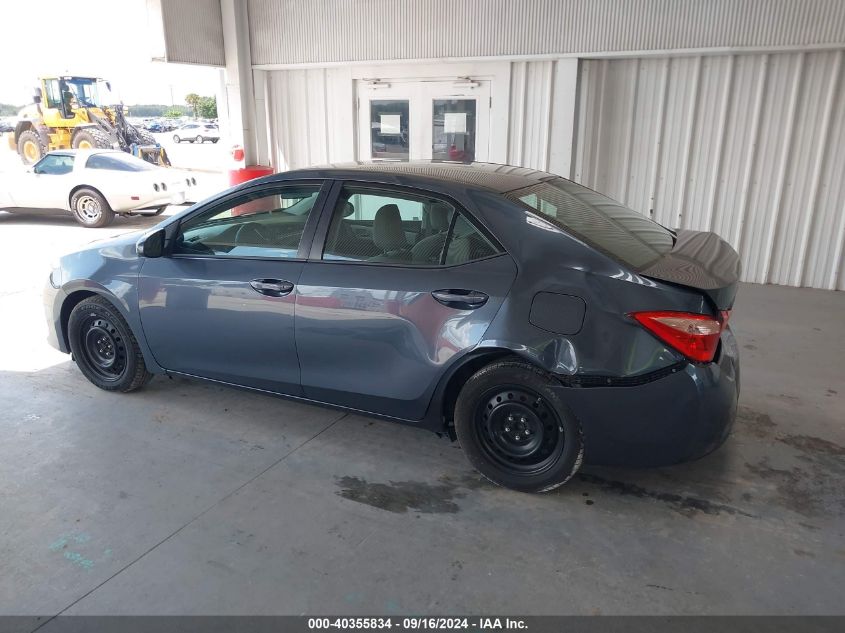 2018 Toyota Corolla Le VIN: 2T1BURHE3JC034541 Lot: 40355834