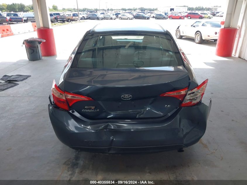 2018 Toyota Corolla Le VIN: 2T1BURHE3JC034541 Lot: 40355834