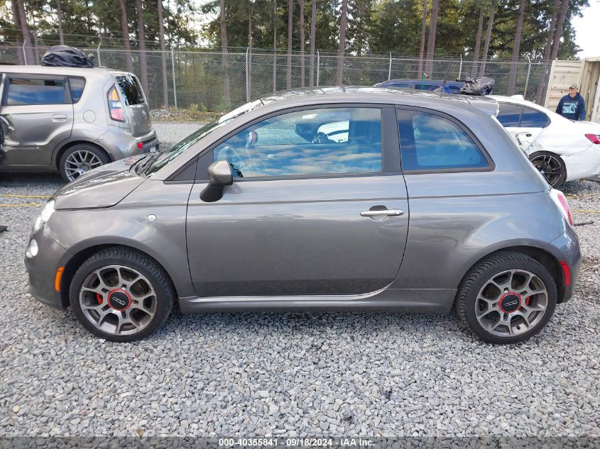 2013 Fiat 500 Sport VIN: 3C3CFFBR0DT633265 Lot: 40355841