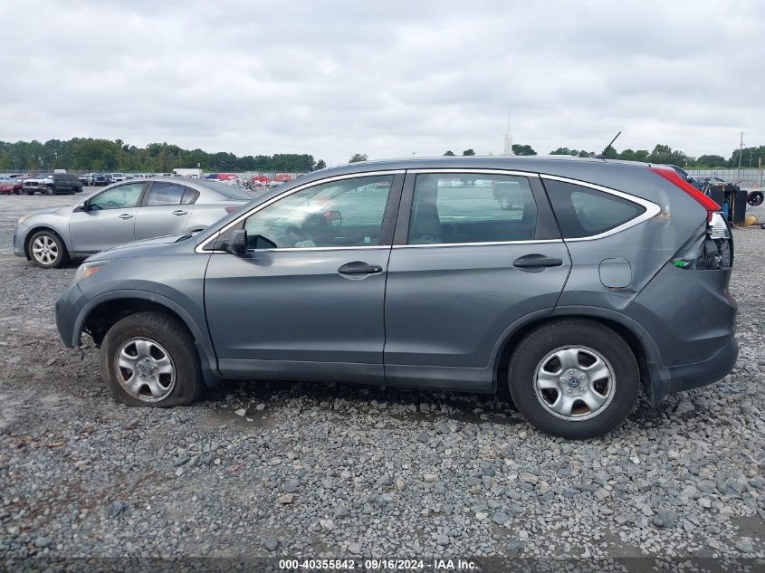 2013 Honda Cr-V Lx VIN: 5J6RM3H32DL031292 Lot: 40355842