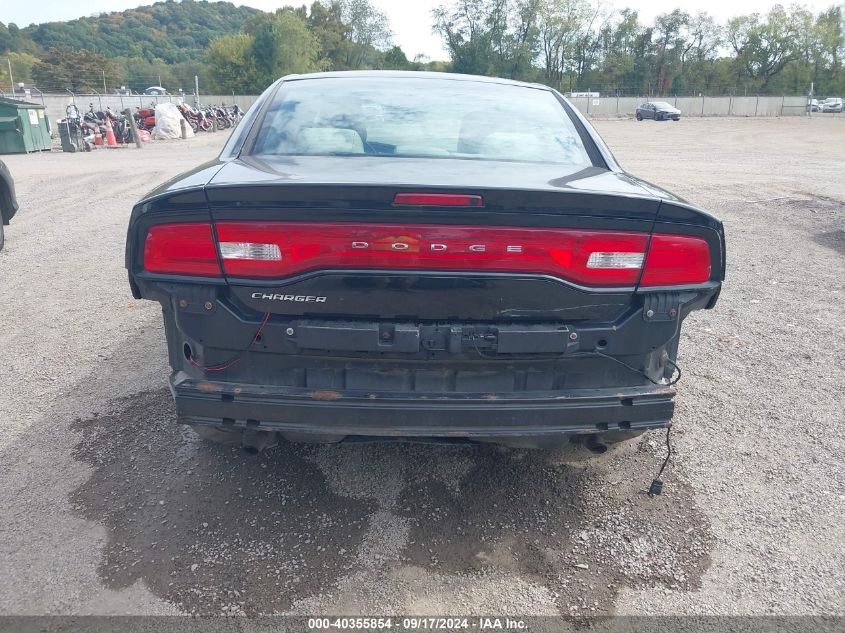 2014 Dodge Charger Se VIN: 2C3CDXBG8EH284828 Lot: 40355854