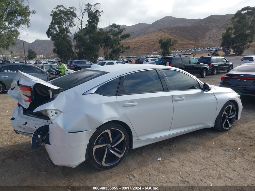 VIN 1HGCV1F38KA111819 2019 HONDA ACCORD SPORT