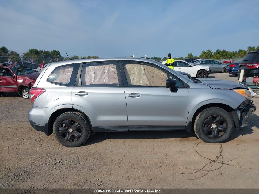 2014 Subaru Forester 2.5I VIN: JF2SJAACXEH407113 Lot: 40355864