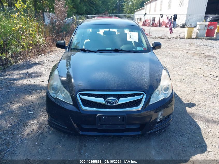 2012 Subaru Legacy 2.5I Premium VIN: 4S3BMBC61C3009317 Lot: 40355886