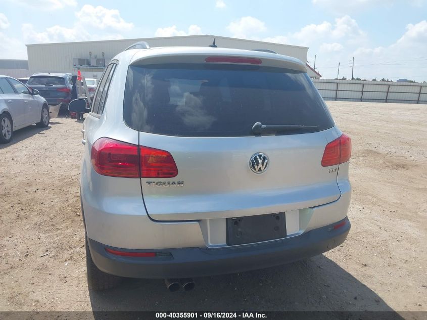 2016 Volkswagen Tiguan S VIN: WVGAV7AX9GW596397 Lot: 40355901