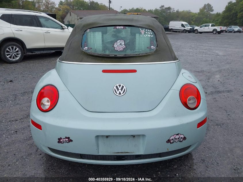 2006 Volkswagen New Beetle Convertible Option Pkg 1 VIN: 3VWRF31YX6M325799 Lot: 40355929