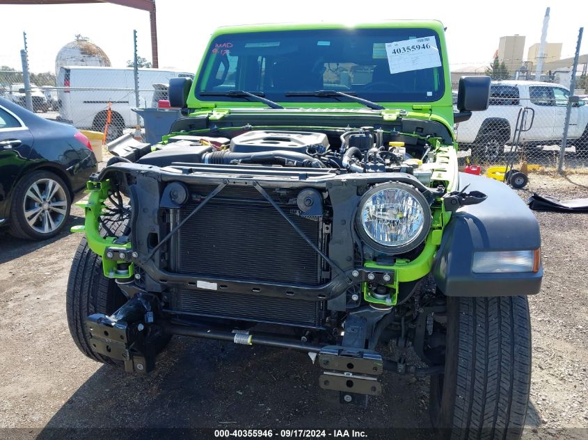 2021 Jeep Wrangler Unlimited Sport Altitude 4X4 VIN: 1C4HJXDN0MW816675 Lot: 40355946